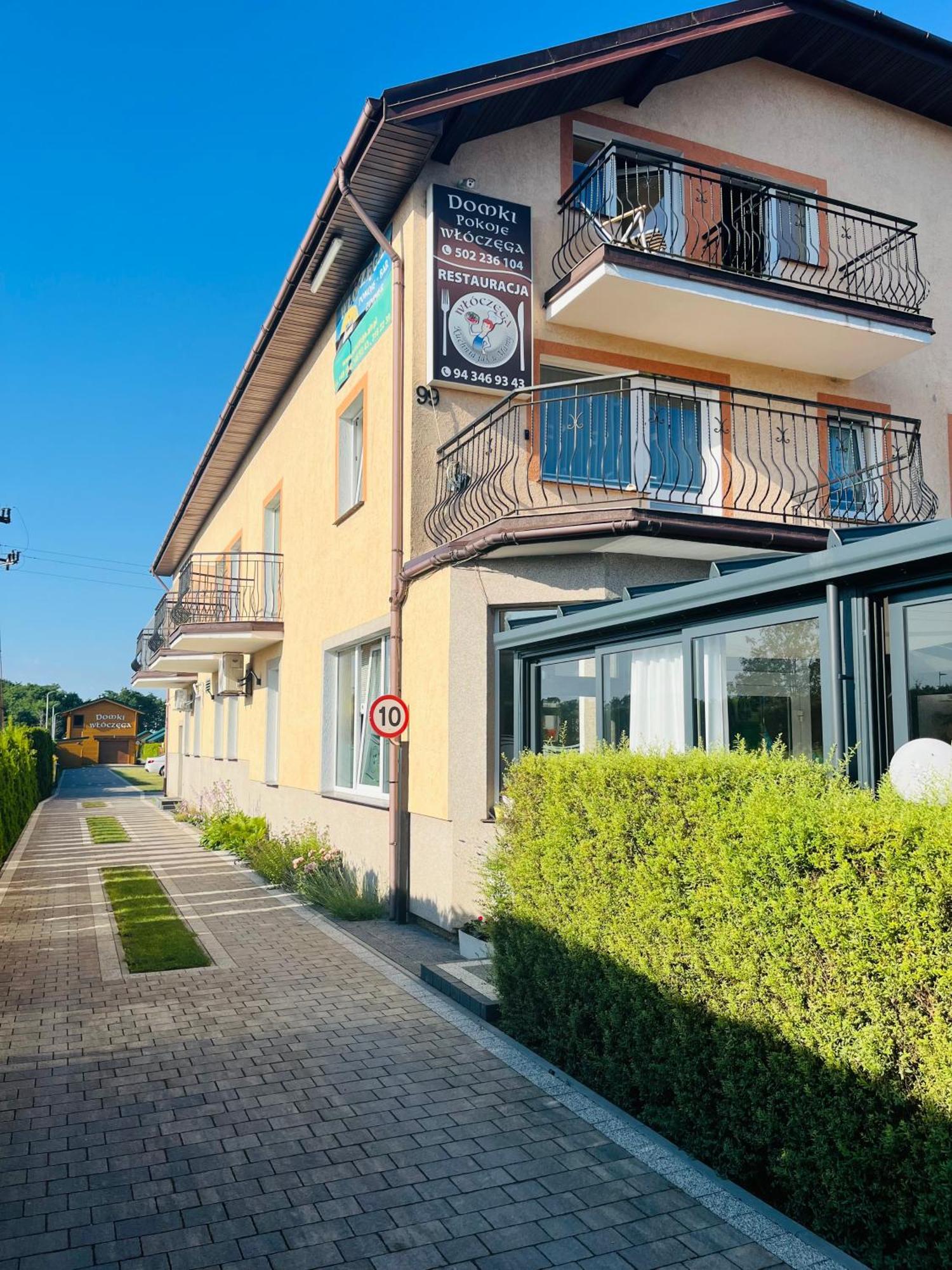 Domki, Apartamenty I Restauracja Wloczega Gąski Exteriér fotografie